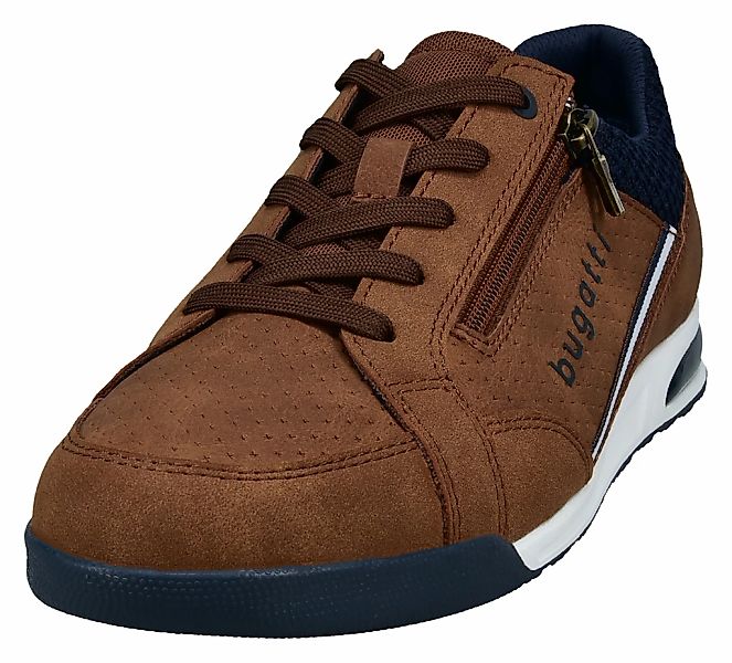 bugatti Sneaker, Schnürschuh, Halbschuh, Freizeitschuh mit Kontrastbesätzen günstig online kaufen