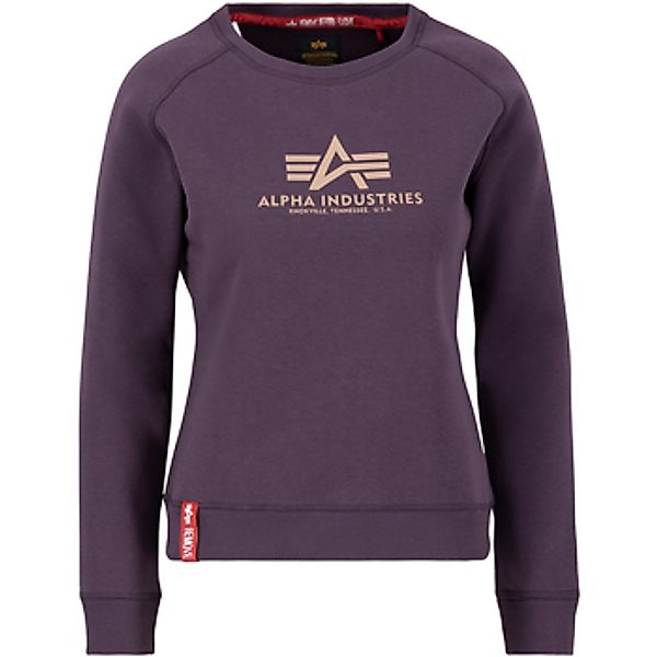 Alpha Industries  Sweatshirt New Basic Sweater Women - Plum günstig online kaufen