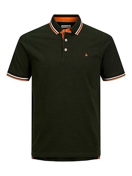 Jack & Jones Poloshirt Polo JJEPAULOS Sommer Kragen Pique Cotton (1-tlg) JJ günstig online kaufen