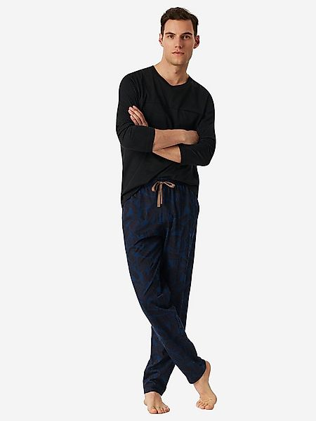 Schiesser Pyjamahose Mix Relax schlaf-hose pyjama schlafmode günstig online kaufen