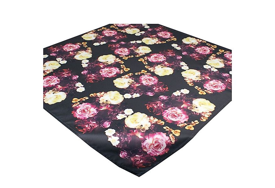 Delindo Lifestyle Mitteldecke Tischdecke "Edelrose" (1-tlg), Digitaldruckde günstig online kaufen