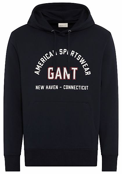 Gant Sweatshirt "PRINTED GRAPHIC", mit Kapuze, regular fit, Kängurutasche günstig online kaufen