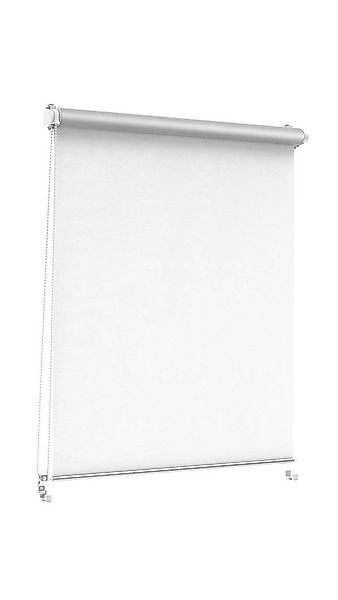 Verdunklungsrollo Klemmfix Click Thermorollo 3 in 1, weiß, fertig vormontie günstig online kaufen