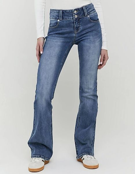 Tally Weijl Bootcut-Jeans "SPADECYNTIA" Baumwollmischung, Low Waist, mit do günstig online kaufen