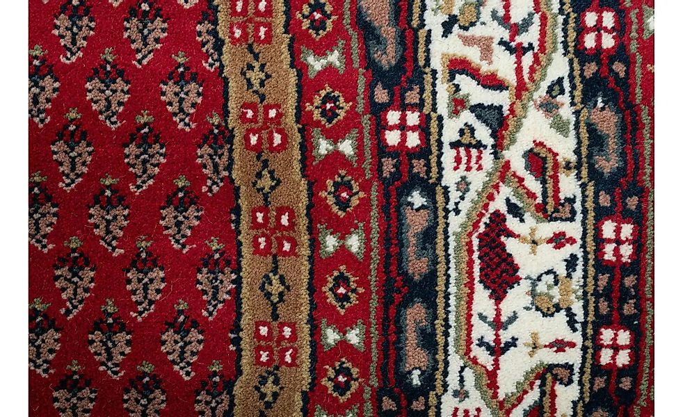 THEKO Orientteppich "Chandi Mir" rund 12 mm Höhe reine Wolle handgeknüpft, günstig online kaufen