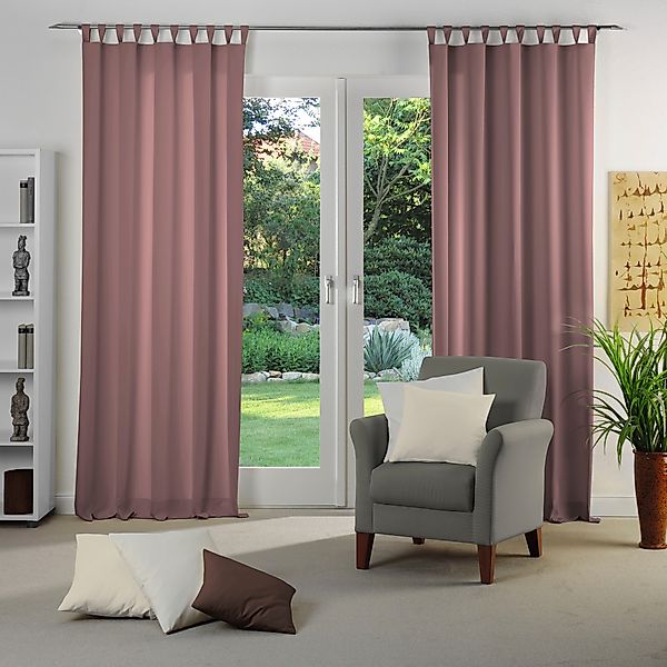 Wirth Vorhang Dim out, Schlaufen (1 günstig online kaufen