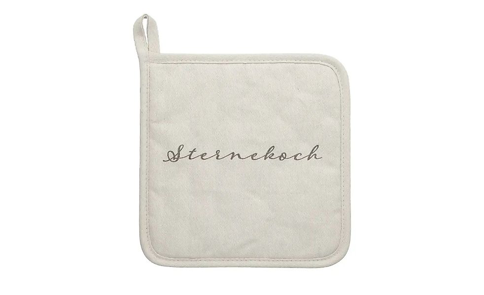 KHG Topflappen   ¦ beige ¦ 100% Baumwolle ¦ Maße (cm): B: 20 Tischwäsche & günstig online kaufen