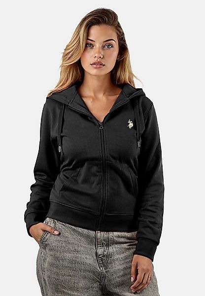 U.S. Polo Assn. Sweatjacke USRubyy – Damen Kapuzenjacke mit Reißverschluss günstig online kaufen