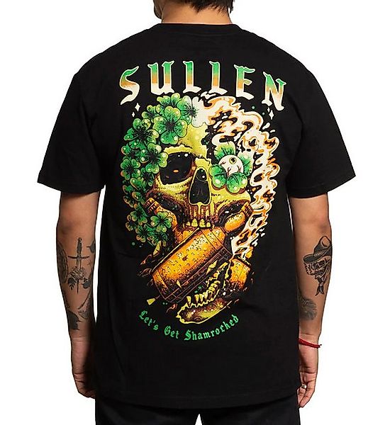 Sullen Clothing T-Shirt Get Shamrocked Schwarz günstig online kaufen