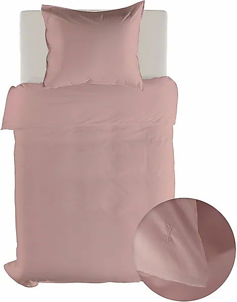 YELLOW Bettwäsche »Suite-Mumbai« 2 Stk. tlg. Uni Design, 100% Baumwolle ab günstig online kaufen