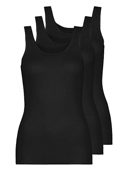 Pompadour Achselhemd 3er Pack Damen Shirt ohne Arm Intime (Packung, 3-St) - günstig online kaufen