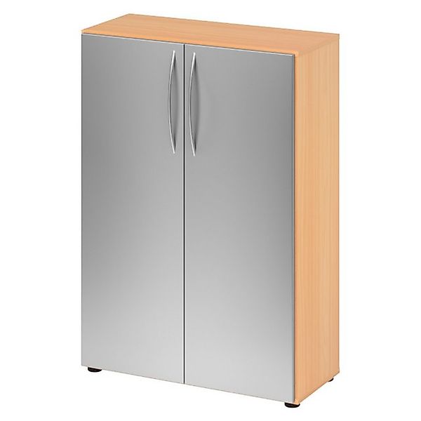 bümö Aktenschrank basic Aktenschrank Dekor: Buche/Silber günstig online kaufen