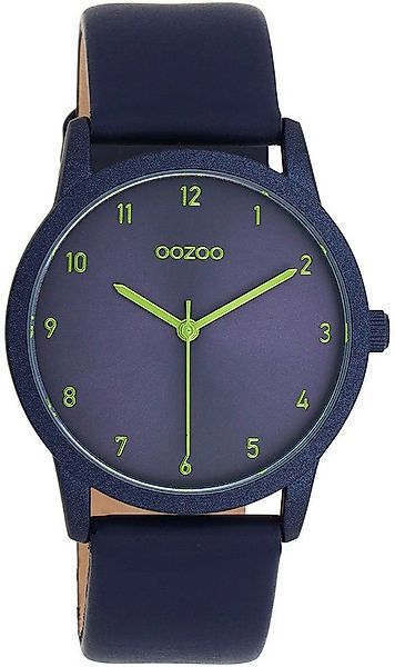 OOZOO Quarzuhr C11174, Armbanduhr, Damenuhr, Lederarmband günstig online kaufen