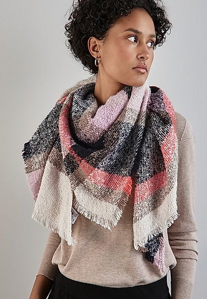 STREET ONE Halstuch, mit Fransenkante günstig online kaufen