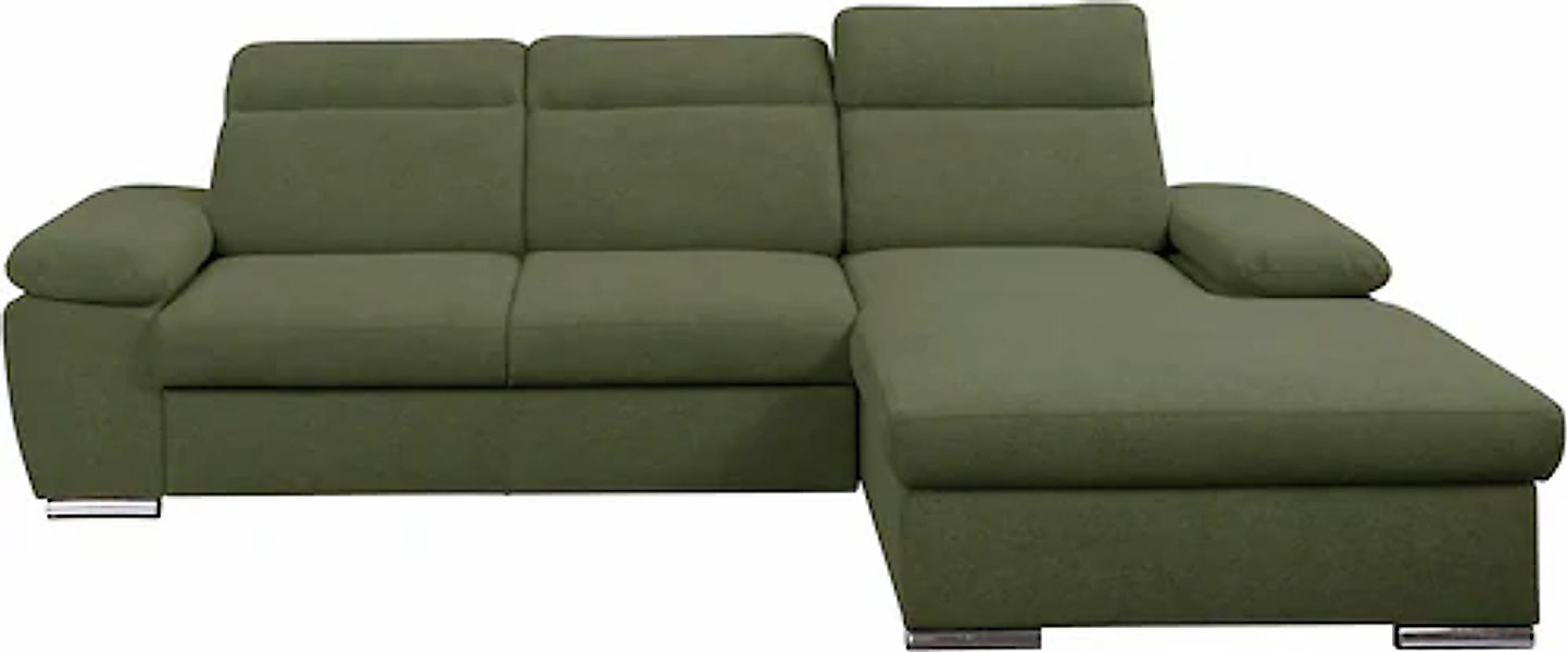 WERK2 Ecksofa »Palma modernes Schlafsofa mit Bettkasten, L-Form, B/T 282/18 günstig online kaufen