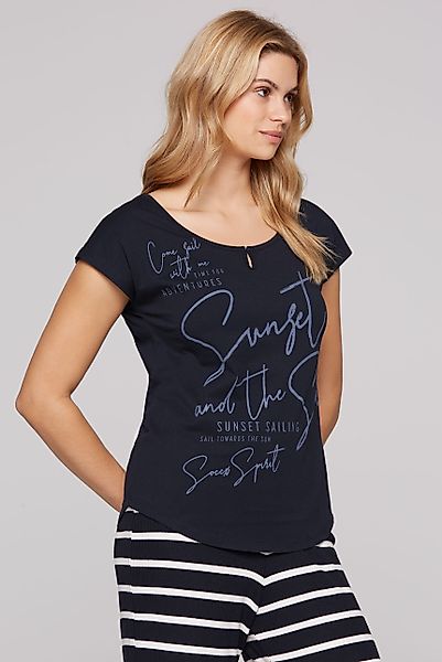 SOCCX T-Shirt SOCCX T-Shirt mit Rundhalsausschnitt günstig online kaufen