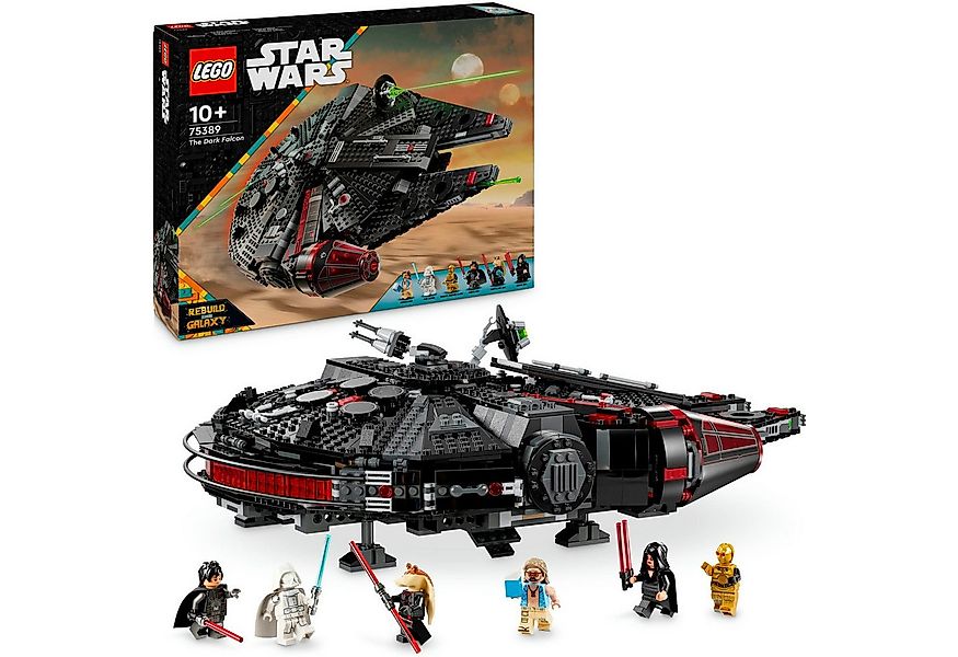 LEGO® Dunkler Millennium Falke (75389), LEGO Star Wars ™ Konstruktionsspiel günstig online kaufen