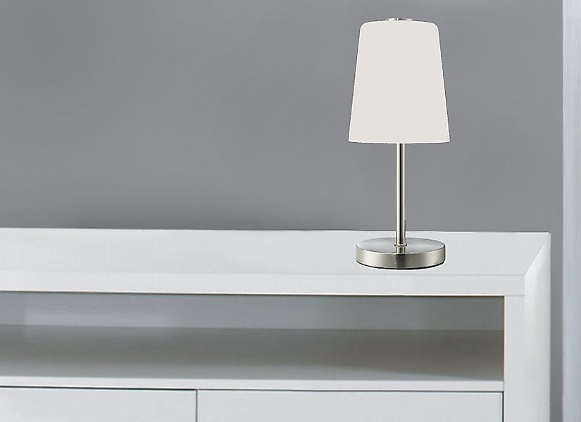 TRANGO LED Nachttischlampe, 2017-95T stufenlos dimmbar günstig online kaufen