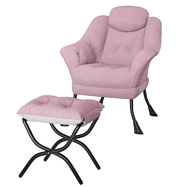 GarveeMore Ohrensessel Relaxsessel mit Hocker Ohrensessel günstig online kaufen
