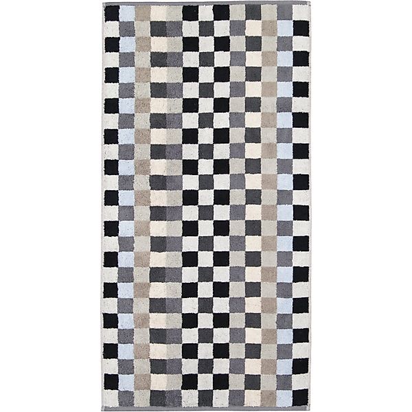 Cawö Handtuch Handtuch "Unique Karo", Jacquard, günstig online kaufen