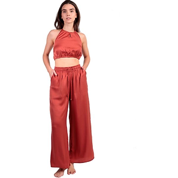 Admas  Overalls Sommerliches Satin-Set Top und Hose Satinee Beach günstig online kaufen