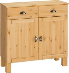 Home affaire Unterschrank "Oslo" 85 cm breit, 38 cm tief, als Sideboard nut günstig online kaufen