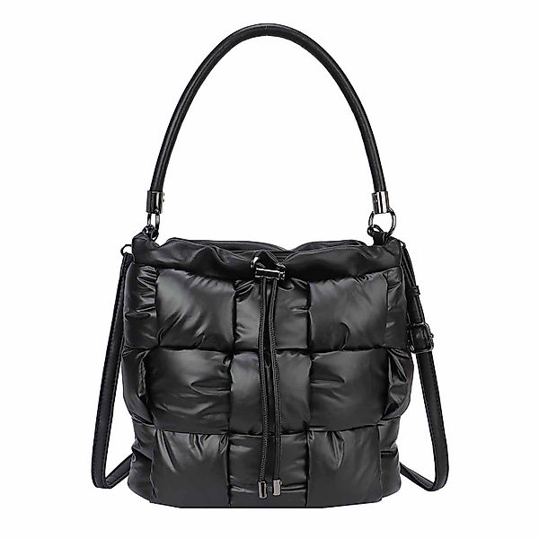 ITALYSHOP24 Schultertasche Damen Tasche Nylon Puffer günstig online kaufen