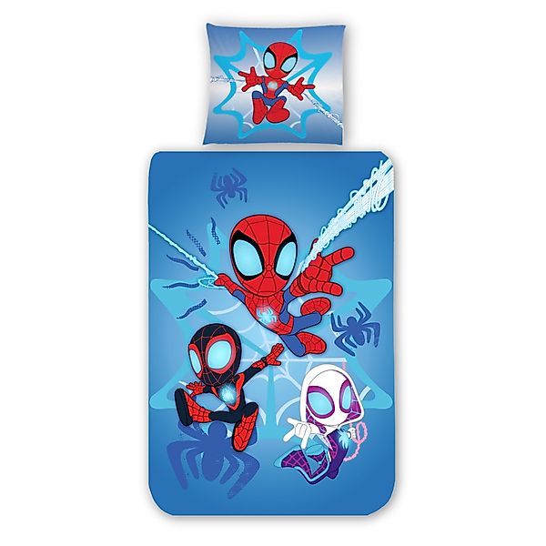 MTOnlinehandel Kinderbettwäsche Spidey & Friends "Helden günstig online kaufen