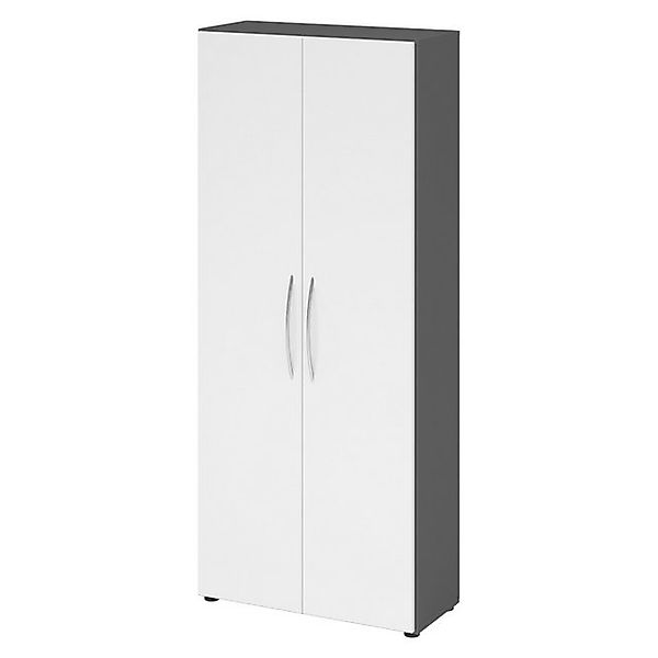 bümö Aktenschrank basic Aktenschrank Dekor: Graphit/Weiß günstig online kaufen