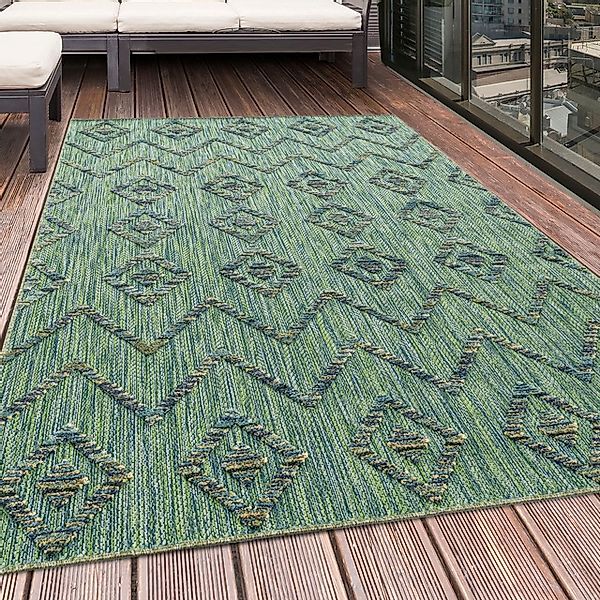 Ayyildiz Teppiche Teppich »BAHAMA 5152«, rechteckig, 8 mm Höhe, Läufer, Fla günstig online kaufen
