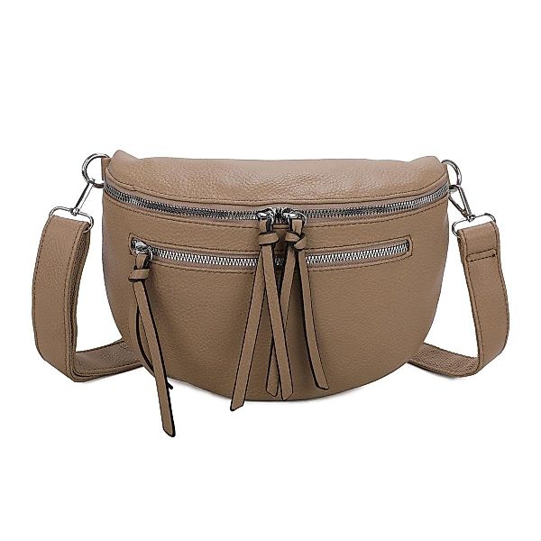 ITALYSHOP24 Bauchtasche Damen Gürteltasche Hüfttasche Bodybag günstig online kaufen
