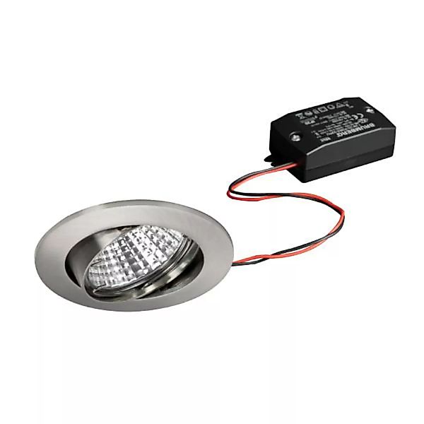 Brumberg LED-Einbaustrahlerset, schaltbar, chrom matt, rund - 38303033 günstig online kaufen