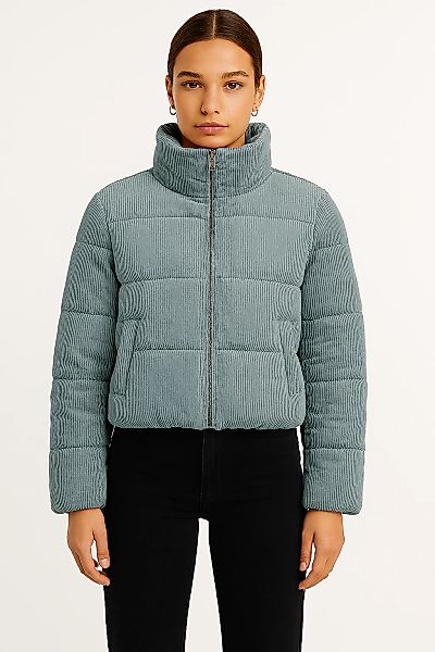 ONLY Steppjacke "ONLELIA CORDUROY PUFFER OTW ZL" ohne Kapuze günstig online kaufen