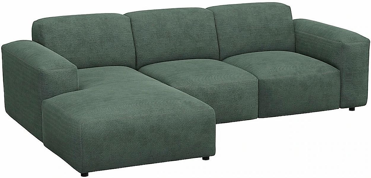 FLEXLUX Ecksofa »Lucera Chaislongue rechts oder links, L-Form, bequem«, mod günstig online kaufen