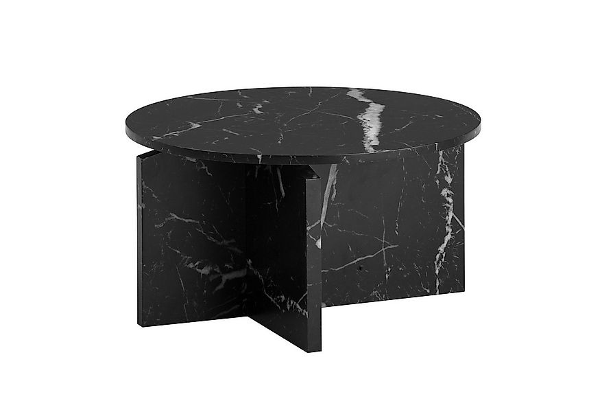 FINEBUY Couchtisch FB59741 (Wohnzimmertisch Marmor Optik, 60x60x33 cm MDF), günstig online kaufen