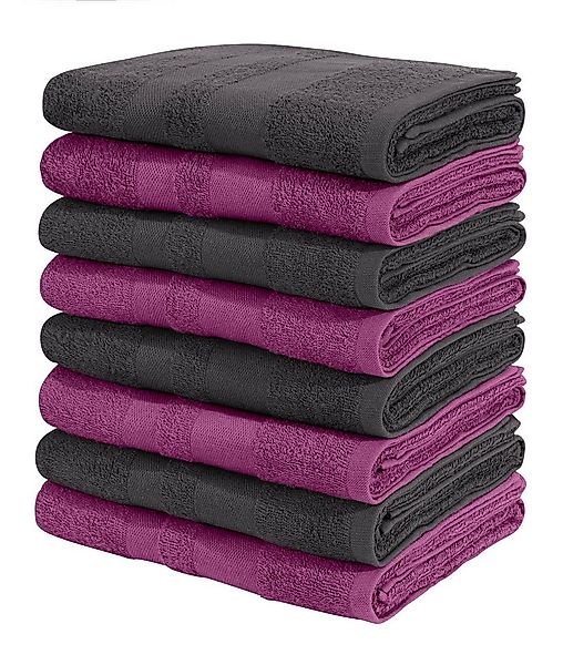 my home Handtücher Vanessa, als Set und Serie erhältlich, 8 Handtücher, 50x günstig online kaufen