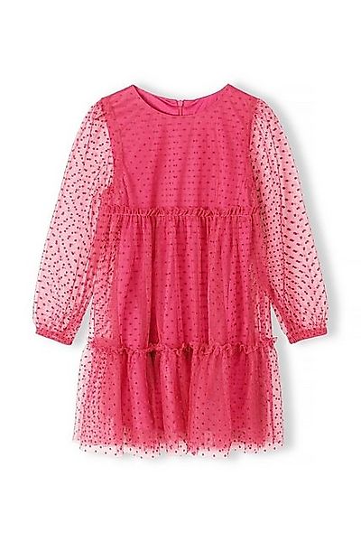 MINOTI Partykleid mit Tupferbeflockung (3-14y) günstig online kaufen