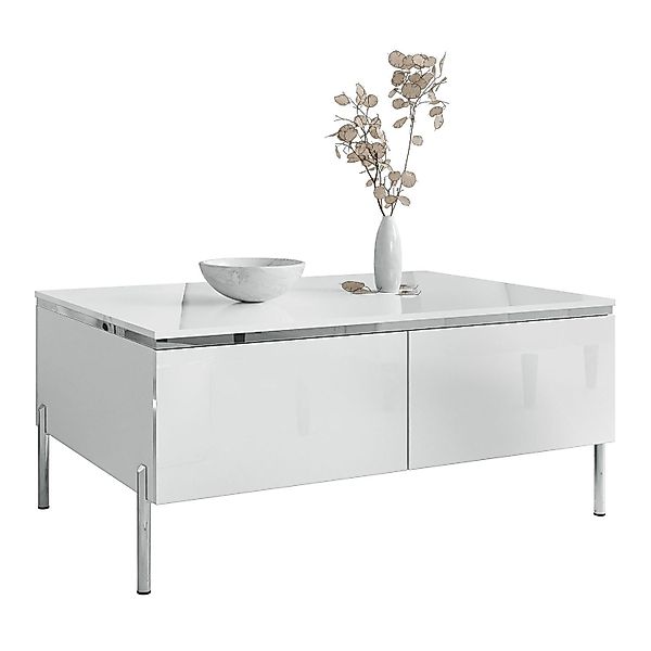 Lookway Couchtisch AURORA SILVER mit Stauraum günstig online kaufen
