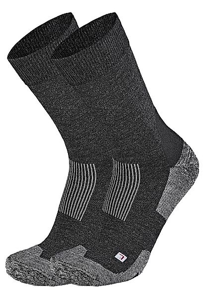 Areco Wandersocken Trekkingsocke Merinowolle Doppelpack (2-Paar) günstig online kaufen