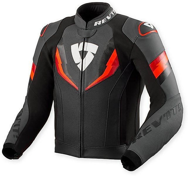 Revit Motorradjacke Quantum 3 perforierte Motorrad Lederjacke herausnehmbar günstig online kaufen