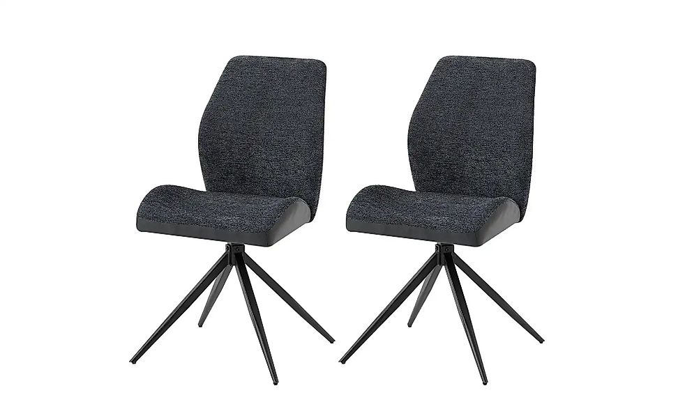 by Living Esszimmerstuhl 2er-Set  Snap ¦ grau ¦ Maße (cm): B: 46 H: 87 Stüh günstig online kaufen