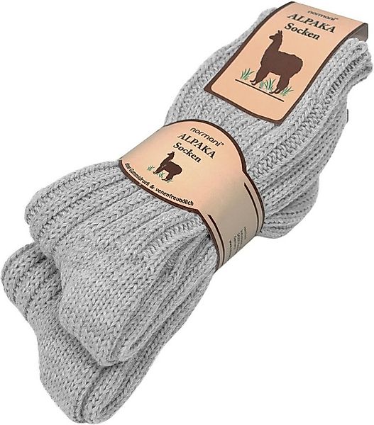 normani Thermosocken 2 Paar Alpaka-Socken (Set, 2 Paar) hochwertige Alpaka- günstig online kaufen