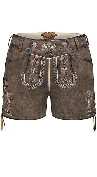 Nübler Trachtenlederhose Lederhose Hotpant Viona in günstig online kaufen