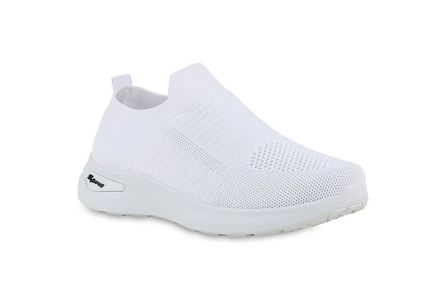 VAN HILL 841703 Laufschuh Damen Slip Ons Sportschuhe Sportliche Strick Prof günstig online kaufen