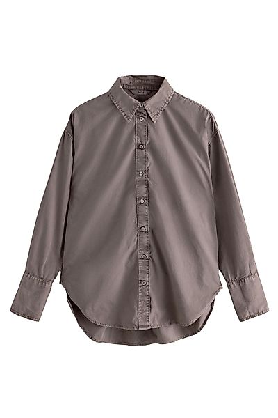 Next Langarmhemd Gewaschenes übergroße Bluse aus günstig online kaufen
