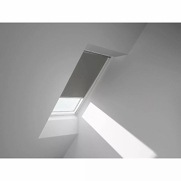 Velux Verdunkelungsrollo manuell DKL MK06 0705S Grau günstig online kaufen