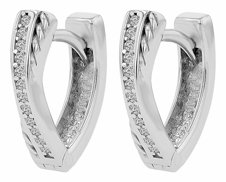 Adelia´s Klappcreolen "Damen Ohrringe – Klappcreole aus 925 Silber" Ein Ges günstig online kaufen