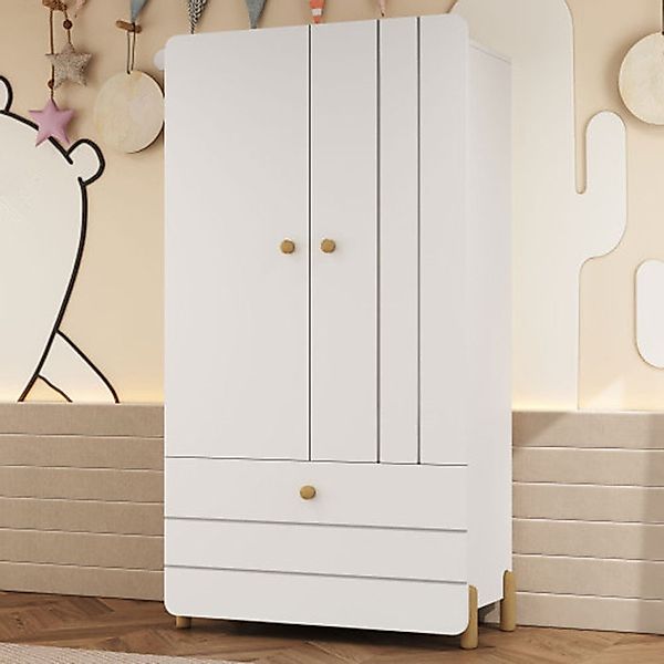 XDeer Kinderkleiderschrank Kleiderschrank mit minimalistischen Linien, günstig online kaufen