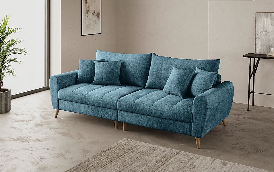 Mr. Couch Big-Sofa "Blackburn II", Mit Kaltschaumpolsterung bis 140 kg bela günstig online kaufen