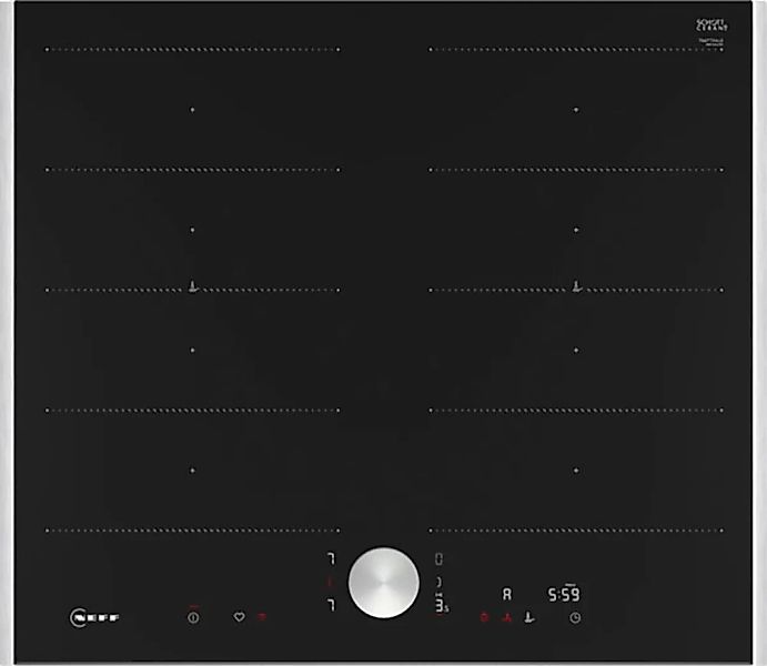 NEFF Flex-Induktions-Kochfeld "T66TTX4L0" mit intuitiver Twist Pad Bedienun günstig online kaufen
